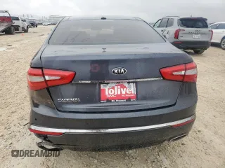 2015 Kia Cadenza Premium with VIN KNALN4D73F5196876, listed as a Copart auction lot 83203234 with 68,439 mi miles and Salvage Title. Bid and sale history available at carsss.com. Image 6.