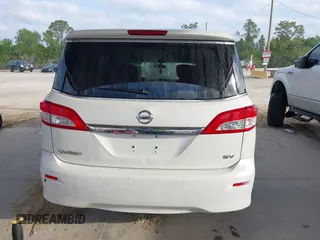 2014 Nissan Quest S with VIN JN8AE2KP4E9105188, listed as a IAAI auction lot 41691761 with 178,057 mi miles. Bid and sale history available at carsss.com. Image 16.