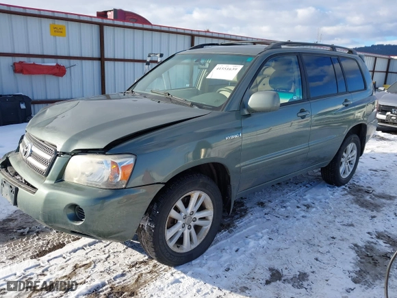 2007 Toyota Highlander Hybrid with VIN JTEHW21A970035291, listed as a IAAI auction lot 41551639 with 238,352 mi miles. Bid and sale history available at carsss.com. Image 16.