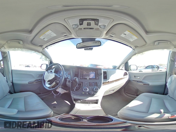 2020 Toyota Sienna XLE with VIN 5TDDZ3DC8LS244302, listed as a Copart auction lot 47581475 with 72,956 mi miles and Non Repairable. Bid and sale history available at carsss.com. Image 13.