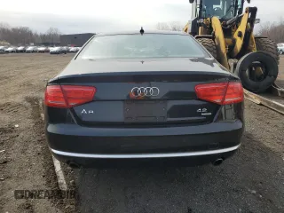 2011 Audi A8 with VIN WAUAVAFD9BN001074, listed as a Copart auction lot 51672175 with 130,823 mi miles and Non repairable. Bid and sale history available at DreamBid. Image 6.