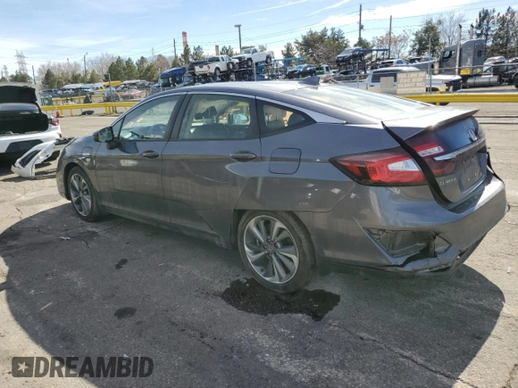 2018 Honda Clarity Plug-In Hybrid with VIN JHMZC5F13JC018132, listed as a Copart auction lot 46611325 with 69,507 mi miles and Salvage Title. Bid and sale history available at carsss.com. Image 2.
