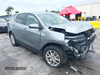 2023 Chevrolet Equinox LT z VIN 3GNAXKEG8PS167184, wystawiony jako IAAI lot #42246900 z przebiegiem 47 342 mil mil oraz . Historia ofert i sprzedaży dostępna na DreamBid. Obrazek 1.