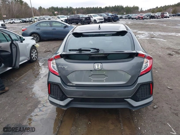 2018 Honda Civic Hatchback LX with VIN SHHFK7H23JU428696, listed as a IAAI auction lot 41742798 with NaN miles. Bid and sale history available at carsss.com. Image 16.