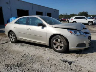 2014 Chevrolet Malibu LS with VIN 1G11B5SL9EF151323, listed as a Copart auction lot 47032825 with 122,106 mi miles and Salvage Title. Bid and sale history available at DreamBid. Image 4.