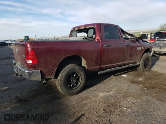 2016 Ram 2500 Tradesman with VIN 3C6UR5CL6GG191866, listed as a Copart auction lot 52820855 with 139,976 mi miles and Salvage title. Bid and sale history available at DreamBid. Image 3.