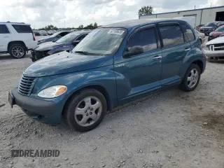 2001 Chrysler PT Cruiser with VIN 3C8FY4BB71T631808, listed as a Copart auction lot 62169635 with 136,216 mi miles and Salvage title. Bid and sale history available at DreamBid. Image 1.