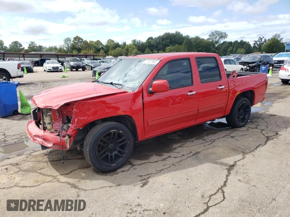2012 Chevrolet Colorado LT w/1LT with VIN 1GCDSCFEXC8164068, listed as a Copart auction lot 72327504 with 136,384 mi miles and Salvage Title. Bid and sale history available at carsss.com. Image 1.