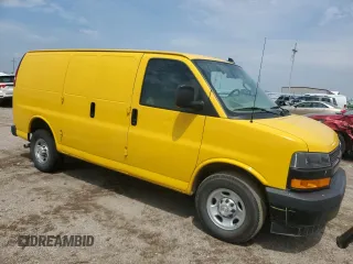 2020 Chevrolet Express Cargo with VIN 1GCWGAFP3L1271813, listed as a Copart auction lot 59291855 with 113,956 mi miles and Clean title. Bid and sale history available at DreamBid. Image 4.