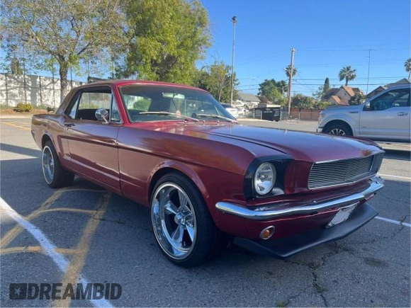 1966 Ford Mustang z VIN 6F07C392212, wystawiony jako Copart lot #50072775 z przebiegiem 53 568 mil mil oraz Czysty tytuł • Clean title. Historia ofert i sprzedaży dostępna na DreamBid. Obrazek 1.