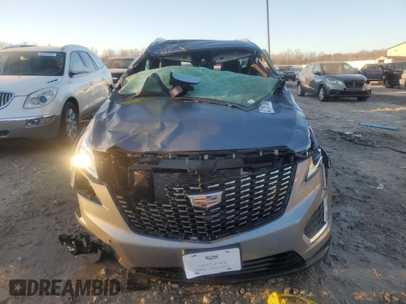 2021 Cadillac XT5 FWD Premium Luxury with VIN 1GYKNCRS7MZ191881, listed as a Copart auction lot 82167724 with 36,035 mi miles and Non Repairable. Bid and sale history available at carsss.com. Image 5.