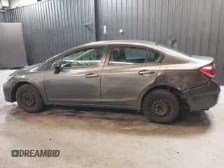 2013 Honda Civic LX with VIN 2HGFB2F52DH603098, listed as a IAAI auction lot 41953099 with 137,634 mi miles and . Bid and sale history available at DreamBid. Image 14.
