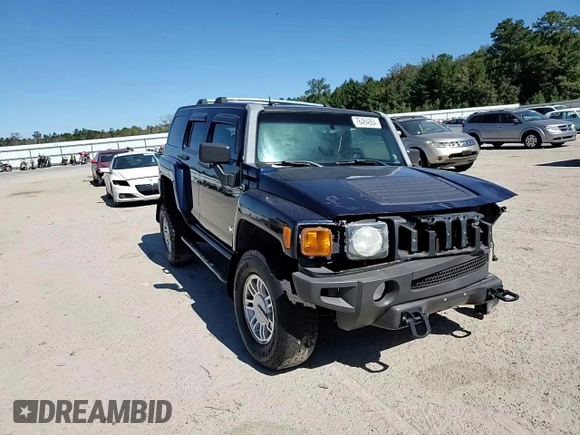 2007 Hummer H3 SUV with VIN 5GTDN13E278152219, listed as a Copart auction lot 76464864 with 205,112 mi miles and Salvage Title. Bid and sale history available at DreamBid. Image 11.