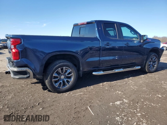 2021 Chevrolet Silverado 1500 LT with VIN 1GCRYDED4MZ125054, listed as a Copart auction lot 44654885 with 133,370 mi miles and Salvage Title. Bid and sale history available at DreamBid. Image 3.