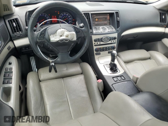 2008 Infiniti G35 with VIN JNKBV61E48M202723, listed as a Copart auction lot 62331224 with 124,885 mi miles and Non Repairable. Bid and sale history available at DreamBid. Image 8.