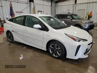 2020 Toyota Prius L Eco z VIN JTDKARFU9L3106230, wystawiony jako Copart lot #43336865 z przebiegiem 34 116 mil mil oraz Nie do naprawy • Non repairable. Historia ofert i sprzedaży dostępna na DreamBid. Obrazek 4.