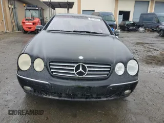 2002 Mercedes-Benz CL 500/600 with VIN WDBPJ75J52A027910, listed as a Copart auction lot 80336324 with 179,024 mi miles and Salvage Title. Bid and sale history available at DreamBid. Image 5.