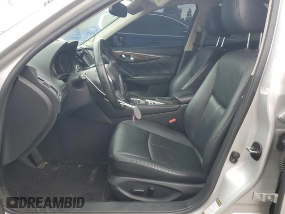 2019 Infiniti Q50 Luxe with VIN JN1EV7AP5KM519698, listed as a Copart auction lot 53374145 with 80,202 mi miles and Salvage title. Bid and sale history available at DreamBid. Image 7.