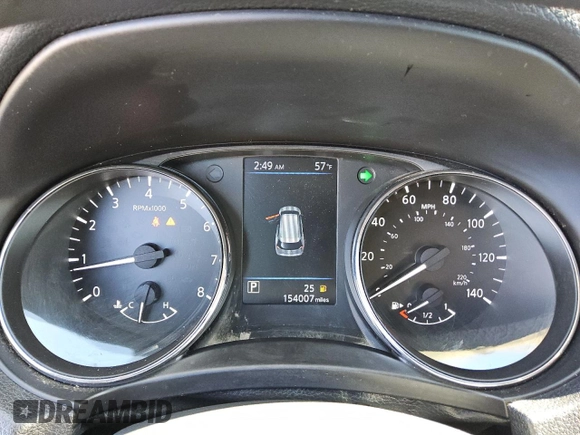 2020 Nissan Rogue S with VIN 5N1AT2MV6LC807750, listed as a Copart auction lot 54508595 with 154,007 mi miles and Clean Title. Bid and sale history available at DreamBid. Image 9.