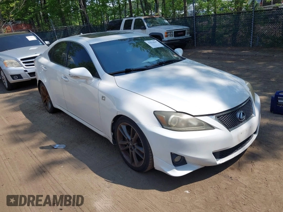 2011 Lexus IS 250 with VIN JTHBF5C29B5134964, listed as a IAAI auction lot 42179849 with 207,300 mi miles and . Bid and sale history available at DreamBid. Image 1.