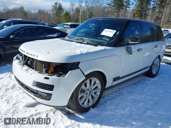 2014 Land Rover Range Rover HSE with VIN SALGS2VF2EA127232, listed as a IAAI auction lot 41454444 with 118,151 mi miles and . Bid and sale history available at DreamBid. Image 18.