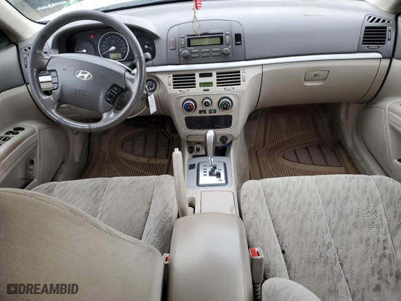 2007 Hyundai Sonata GLS with VIN 5NPET46C17H199093, listed as a Copart auction lot 51216045 with 368,080 mi miles and Clean Title. Bid and sale history available at carsss.com. Image 8.