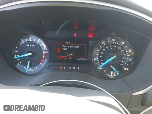 2014 Ford Fusion SE with VIN 3FA6P0H75ER230542, listed as a IAAI auction lot 41890146 with 97,265 mi miles. Bid and sale history available at carsss.com. Image 7.