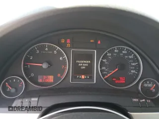 2006 Audi A4 2.0T with VIN WAUDF78E56A151389, listed as a Copart auction lot 75891554 with 123,388 mi miles and Clean Title. Bid and sale history available at carsss.com. Image 9.
