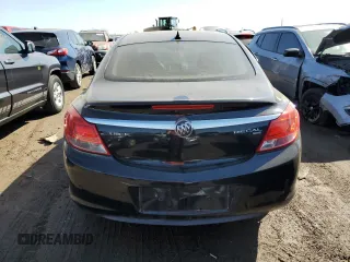2011 Buick Regal CXL RL3 with VIN W04GR5EC5B1009773, listed as a Copart auction lot 49033575 with 247,660 mi miles and Salvage title. Bid and sale history available at DreamBid. Image 6.