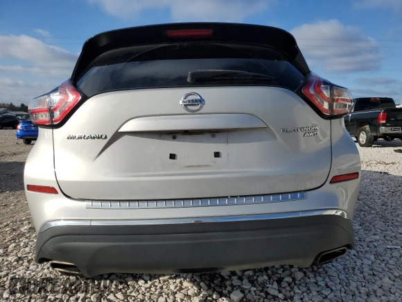 2018 Nissan Murano S with VIN 5N1AZ2MH5JN103467, listed as a Copart auction lot 82086714 with 111,113 mi miles and Salvage Title. Bid and sale history available at DreamBid. Image 6.