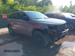 2020 Jeep Grand Cherokee Laredo with VIN 1C4RJFAG4LC262934, listed as a IAAI auction lot 42441739 with 58,452 mi miles and . Bid and sale history available at DreamBid. Image 1.