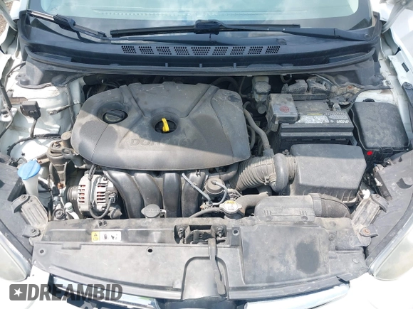 2014 Hyundai Elantra SE z VIN 5NPDH4AE3EH465796, wystawiony jako IAAI lot #42448535 z przebiegiem 187 853 mil mil oraz . Historia ofert i sprzedaży dostępna na DreamBid. Obrazek 10.