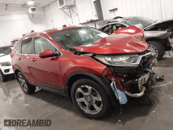 2018 Honda CR-V EX with VIN 2HKRW2H55JH661562, listed as a IAAI auction lot 41925429 with 112,575 mi miles and . Bid and sale history available at DreamBid. Image 14.