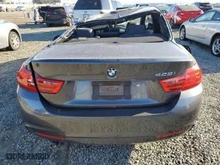 2014 BMW 4 Series 428i with VIN WBA3N7C58EF718587, listed as a Copart auction lot 46318375 with 82,454 mi miles and Salvage Title. Bid and sale history available at carsss.com. Image 6.