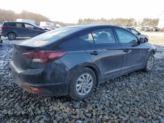 2019 Hyundai Elantra SE with VIN KMHD74LF4KU809108, listed as a Copart auction lot 89009265 with 52,350 mi miles and Salvage Title. Bid and sale history available at carsss.com. Image 3.