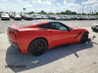 2016 Chevrolet Corvette Z51 2LT with VIN 1G1YK2D79G5111636, listed as a Copart auction lot 66278654 with 55,472 mi miles and Salvage Title. Bid and sale history available at carsss.com. Image 3.