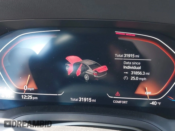 2021 BMW 3 Series 330i z VIN 3MW5R1J02M8B67582, wystawiony jako IAAI lot #41880589 z przebiegiem 31 915 mil mil oraz . Historia ofert i sprzedaży dostępna na DreamBid. Obrazek 15.