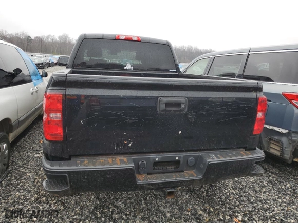 2018 Chevrolet Silverado 1500 Custom with VIN 3GCUKPEC0JG404453, listed as a Copart auction lot 41396965 with 88,294 mi miles and Salvage Title. Bid and sale history available at carsss.com. Image 6.