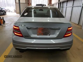 2013 Mercedes-Benz C-Class C 250 Sport with VIN WDDGF4HBXDA753230, listed as a Copart auction lot 49590055 with 105,389 mi miles and Salvage Title. Bid and sale history available at carsss.com. Image 6.