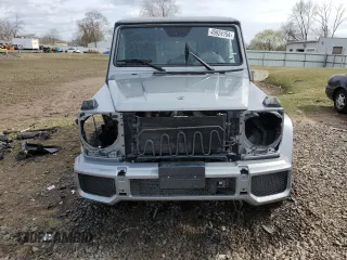2018 Mercedes-Benz G-Class AMG G 63 with VIN WDCYC7DHXJX288809, listed as a Copart auction lot 45924154 with 0 mi miles and Salvage Title. Bid and sale history available at carsss.com. Image 5.