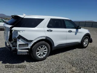 2020 Ford Explorer with VIN 1FMSK8BH8LGB76581, listed as a Copart auction lot 55529985 with 62,432 mi miles and Clean Title. Bid and sale history available at carsss.com. Image 3.