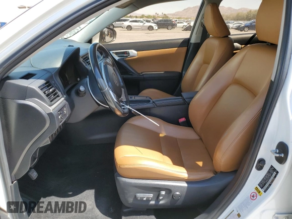 2013 Lexus CT 200h with VIN JTHKD5BH5D2147694, listed as a Copart auction lot 54214975 with 101,550 mi miles and Salvage title. Bid and sale history available at DreamBid. Image 7.