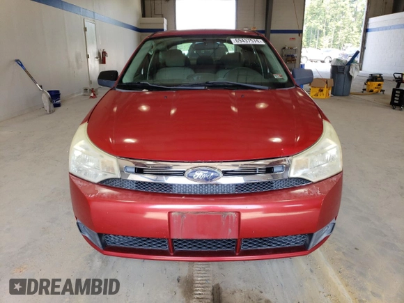 2009 Ford Focus SE with VIN 1FAHP35N19W173806, listed as a Copart auction lot 69437574 with 52,782 mi miles and Salvage Title. Bid and sale history available at carsss.com. Image 5.
