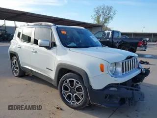 2017 Jeep Renegade Limited with VIN ZACCJADB5HPE83227, listed as a IAAI auction lot 41266582 with 150,404 mi miles and . Bid and sale history available at DreamBid. Image 1.