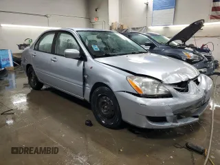 2005 Mitsubishi Lancer ES with VIN JA3AJ26E85U038476, listed as a Copart auction lot 87760345 with 165,278 mi miles and Salvage Title. Bid and sale history available at carsss.com. Image 4.