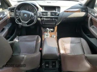 2015 BMW X3 xDrive28i with VIN 5UXWX9C52F0D56896, listed as a Copart auction lot 53823745 with 158,101 mi miles and Clean Title. Bid and sale history available at DreamBid. Image 8.