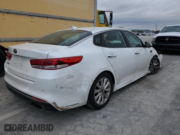 2018 Kia Optima LX with VIN 5XXGT4L3XJG254978, listed as a Copart auction lot 70161363 with Not provided miles and Salvage title. Bid and sale history available at DreamBid. Image 3.
