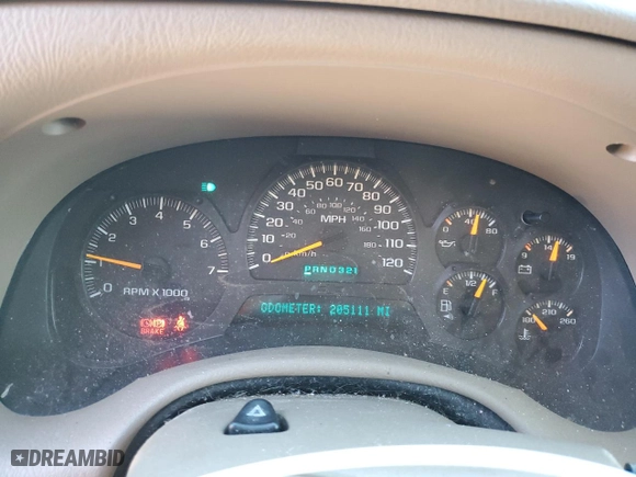 2004 Chevrolet TrailBlazer EXT LS with VIN 1GNET16S246163030, listed as a Copart auction lot 87966855 with NaN miles and Salvage Title. Bid and sale history available at carsss.com. Image 9.