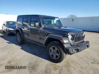 2021 Jeep Wrangler Unlimited Freedom z VIN 1C4HJXDG1MW780092, wystawiony jako Copart lot #82361854 z przebiegiem 43 256 mil mil oraz Szkoda całkowita • Salvage title. Historia ofert i sprzedaży dostępna na DreamBid. Obrazek 4.