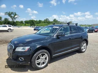 2014 Audi Q5 Premium Plus with VIN WA1LFAFP2EA114549, listed as a Copart auction lot 64859955 with 116,988 mi miles and Clean title. Bid and sale history available at DreamBid. Image 1.